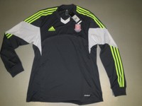 Trikot Stoke City Away LS 13/14 Orig. Adidas Gr S M L XL XXL neu