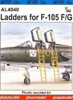 Plus Model - Ladder for F-105F/G Leiter für Modell-Bausatz 1:48 NEU OVP Ladders