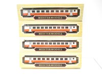 Liliput 4x Personenwagen Speisewagen Suisse Express SBB EP 4 OVP NEUW JG075