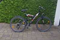 Rad Mountainbike 26`` MTB Bike Herren Kinder Jungen Fahrrad schwarz 52er Rahmen