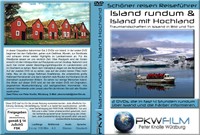 Island DVD + Island mit Hochland DVD, rundum & quer durch Reiseführer auf 2 DVDs