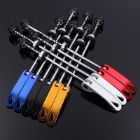 2x Fahrrad Schnellspanner Schnellspannachse Spannhebel Sicherheits Set Achse