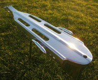 Electra Gepäckträger, Torpedo verchromt, original Cruiser, 24/26