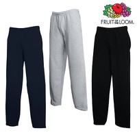 Fruit of the Loom Jogpants Jogging Hose Jogginghose Open Leg Fitnesshose S - XXL