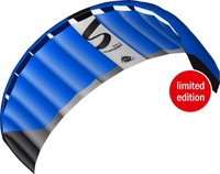 Symphony Pro 2.5 Neon Blue Kite Limited Edition HQ Lenkdrachen Lenkmatte