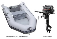 ALPUNA nautic IBT 230 Schlauchboot + SUZUKI Motor    BUNDLE 