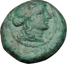 Sardes in Lydia 133BC Ancient Greek Coin Apollo father of Asclepius Club i53263