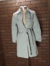 Vlv Posh Girl's Powder Blue fully lined Trench Coat unbranded sz 8*