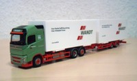 Herpa - Volvo FH`13 Volumen-Wechselkoffer-HZ "Spedition Wandt" Nr. 305136 - 1:87