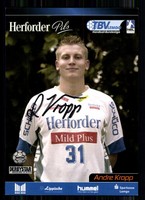 Andre Kropp TBV Lemgo TOP AK Orig. Sign. +99306 + A 66441