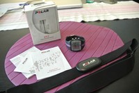 Gebrauchte Polar FT7 Läuft ohne Probleme! Schwarz/Lila