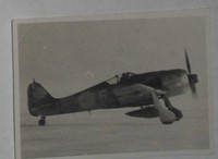 Foto luftwaffe flugzeug fw190 winter