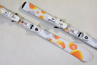 Salomon Sun Allmountain Rocker Damen Carver Ski 143cm + L10  Mod.2014  (PE197)