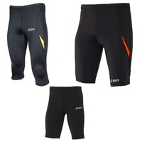 Asics M's Herren Laufhose Jogging Hose Running Knee Tight knielang/kurz Sprinter