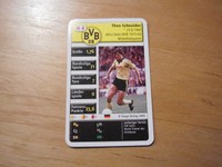 Theo Schneider BVB 09 Borussia Dortmund  Karte Spielkarte aus Quartett