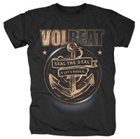 VOLBEAT T-SHIRT ANCHOR SEAL THE DEAL GRÖSSE M-L-XL-XXL-3XL4XL-5XL NEU 