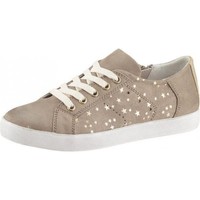 Schnürer Arizona Aus Textil in Velourslederoptik Textilfutter braun Gr. 41 NEU