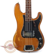 VINTAGE 1973 FENDER PRECISION P BASS P-BASS ELECTRIC GUITAR WALNUT FINISH 