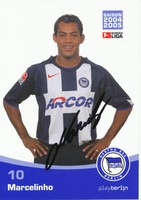 Marcelinho   Hertha BSC Berlin  2004/05  Autogrammkarte - 169377