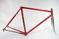 Vicini Rennrad Stahl-Rahmen, Gipiemme Ausfallenden, RH-53cm (32)