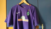 Werder Bremen AwayTrikot 2016/2017 lila, Herrengröße: L, neu mit Etikett