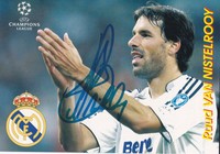 Ruud van Nistelrooy · Real Madrid · Autogramm