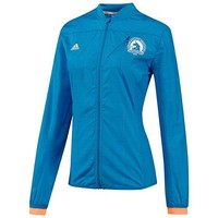 Laufjacke Jacke adidas® Smarter JKT W, Damen, blau, 4054074728038 climaproof®