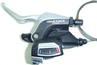 Shimano Deore Schalt-Brems-Hebel ST-M590 3-fach schwarz silber  NEU 