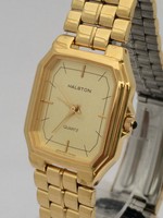 HALSTON OROLOGIO WATCH DAMENUHR RELOJ VINTAGE ORIGINAL STEEL MS276 DE