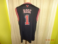 Chicago Bulls Adidas NBA Jersey Trikot 2011/12+ Nr.1 Rose Gr.XL- XXL Neu