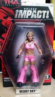 WWE WWF TNA Velvet Sky Deluxe Impact Jakks Pacific (OVP)