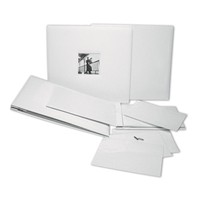 Scrapbook Album weiß geschraubt oder Erweiterungsset DIN A5 Scrapbooking