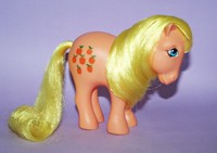 Mein kleines / My Little Pony G1 Applejack straight pose  ITALY mon petite poney