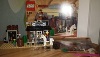 LEGO 6764 Set + Bauanleitung +OVP Western Sheriff Office Pferd Räuber Verbrecher