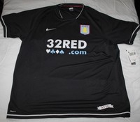 Aston Villa Trikot Saison 2007/08, Gr.XXL Neu mit Etikett