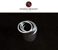 1 1/8 Zoll  Aluminium Spacer für Gabelschaft in  2 * 5 * 10 * 30 mm  *silber*  