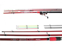 Balzer ROSSO Heavy Feeder SET 150 Wg 3 Spitzen mit Spezi Rolle und Schnur neu