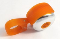 Fahrrad Glocke Klingel Rassel Orange