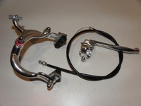 Fahrradbremse Felgenbremse Reparatur Bremse Komplet m Zug u Hebel Satz 15105