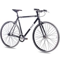 28" Zoll FIXIE RENNRAD FAHRRAD KCP FG1 FLAT 2016 FIXED GEAR SINGLE SPEED schwarz