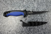 Mustad 4“ Fillet Knife 10,16cm Klinge Messer Angelmesser Filetiermesser 