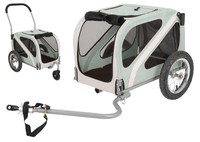 Blue Bird Monz Hundeanhänger Jogger 12 Zoll Hunde Fahrrad Anhänger Dog Trailer