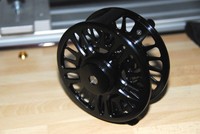 Zweihand-Lachsrolle CNC gefräst Aluminium #9/10 by Angelversand Rheinland