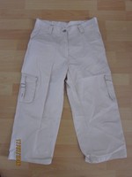 Damen 7/8 Cargo Hose beige Sommer Hose Größe M 40 42