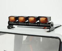 rechteckige LED Scheinwerfer Dachlampen orange Land Rover Buggy Truggy 1:8 1:10 