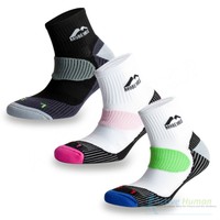 3 Paare More Mile London Sport Knöchel Gepolstert Laufsocken Herren