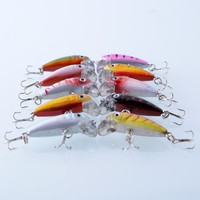 10x Crankbait Köder Angelköder fischköder Hecht Kunstköder 40mm Sports