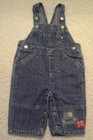 Carter's Infant Boys Denim Jean Overall Pants Size 6 Months Cute!