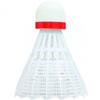 Talbot Torro Federbälle 3er Dose Tech 350 Nylon Korkfuß Badminton weiß/gelb
