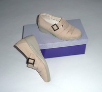 TOP Schuhe v.WALD+FLUR Gr.35 Comfort Schuhe Slipper ORNIG Luftpolster FUßBETT